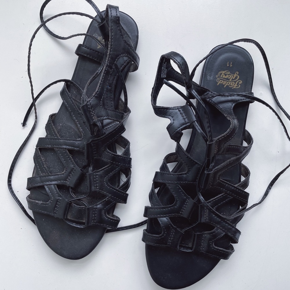 Gladiator Sandals Black Starppy